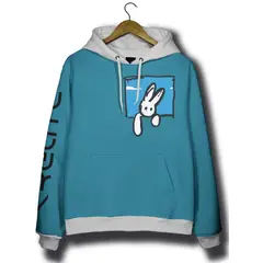 SEVEN ONE - HOODIE CASUAL CON ESTAMPADO