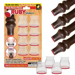 GENERICO - Protectores de Piso para Patas de Silla Mueble y Mesa