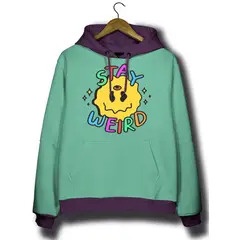 SEVEN ONE - HOODIE CASUAL CON ESTAMPADO - DAMA