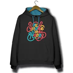 SEVEN ONE - HOODIE CASUAL CON ESTAMPADO - DAMA