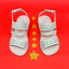 PAPOS - Sandalias para Niñas Estrellas al Atardecer