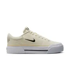 NIKE - Tenis Court Legacy Lift Mujer-Beige
