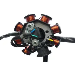 NACIONAL - Corona Plato De Bobina Motos Akt 125 Nkd Evo Encendido