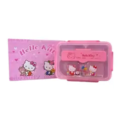 AFM - Lonchera Fiambrera Bento Niños Infantil Antiderrames Cuchara.