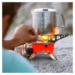 AFM - Estufa Camping Portable Asgard Encendido Eléctrico Butano