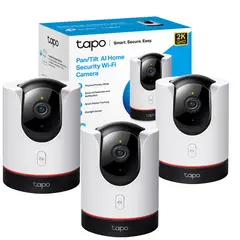 TP LINK - Tapo C225 Camara De Seguridad Tp-link x 3 Unidades 360° 2k