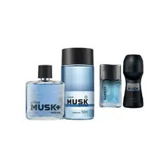 AVON - Set Kit Perfume Musk Marine 75 ml
