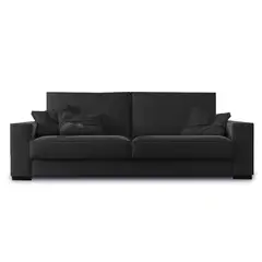 MAGIC CLASS - SOFÁ MODERNO MURPHY MICROFIBRA NEGRO