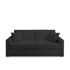 MAGIC CLASS - SOFÁ MODERNO MÚNICH ECOCUERO NEGRO