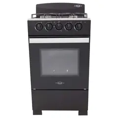 HACEB - Estufa de Piso 4 Puestos Gas Natural Romero 50-Torre Negro