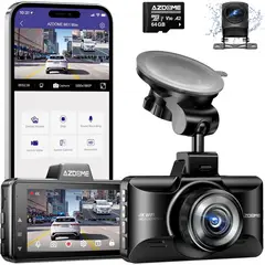 GENERICO - Azdome M01 Max 4k Dashcam Camara Carro Dual Con Memoria