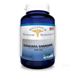 MILLENIUM NATURAL SYSTEM - Cáscara Sagrada 500 mg x 60 Softgels Natural System