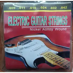 GENERICO - SET ENCORDADO COMPLETO PARA GUITARRA ELECTRICA CALIBRE 9