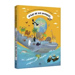 LEXUS - Libro Infantil Atlas De Animales Exploración Mundial Niños