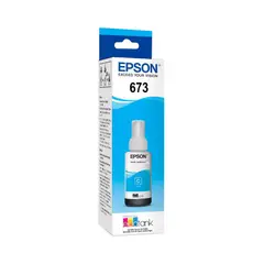 EPSON - Botella Tinta T673220-AL  Cyan ECOTANK L800/L805
