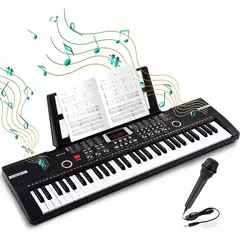 MARKET TOYS - Organeta Infantil Electrica 61 Claves