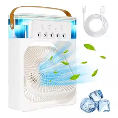 GENERICO - Ventilador portátil humidificador de aire aire acondicionado