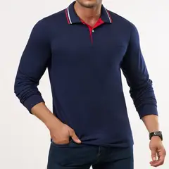 CROYDON - Camibuzo Polo Andres Azul Osc para Hombre Croydon_..