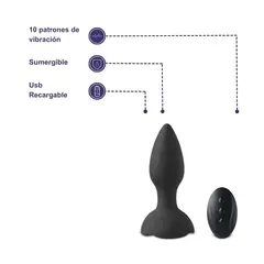 LUST - Vibrador anal control remoto