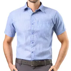 CROYDON - Camisa Fabio Azul para Hombre