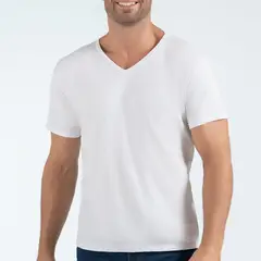 CROYDON - Camiseta Pack X2 C V Blanco para Hombre