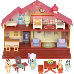 MOOSE TOYS - Casa Bluey Mega Bundle Playhouse 4 Figuras