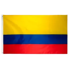 GENERICO - Bandera Colombia Nacional 150x90cm Exterior Grande