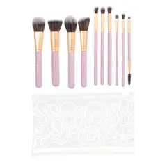 GENERICO - Montoc Kit de Brochas Singolare x10 ¡Para un Maquillaje Impecable!