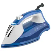 BLACK+DECKER - Plancha Black Decker Suela Ceramica Vapor Smartsteam Azul IR1866