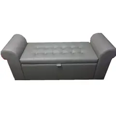 DISEÑOS RAMONA'S - Diván 120x40x65 Gris Sintético