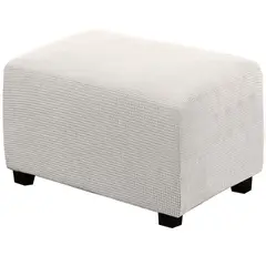 DISEÑOS RAMONA'S - Puff Decorativo 80x40 Blanco