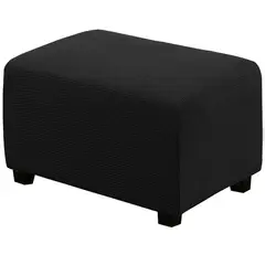 DISEÑOS RAMONA'S - Puff Decorativo 80x40 Negro
