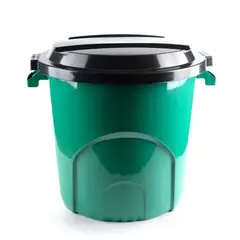 ENERGY PLUS - Caneca Tanque Multiuso Plástico 50 Litros con Tapa y Manijas