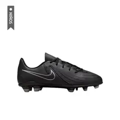 NIKE - Guayos Jr Phantom Gx Ii Club Fg/Mg Niños-Negro
