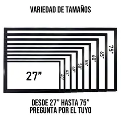 GENERICO - Marco Tactil De 55 Pulgadas Infrarojo Touch Screen