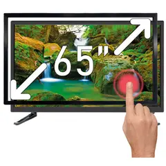 GENERICO - Marco Tactil De 65 Pulgadas Infrarojo Touch Screen