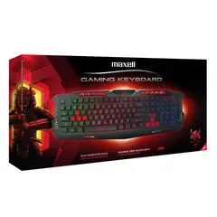 MAXELL - TECLADO GAMING ILUMINADO 2.4GHz CA-KB SERIES SAMURAI