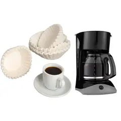 STILOCAFE - Filtro Papel de Cafe N° 8 100 Unidades - Cafeteras Medianas