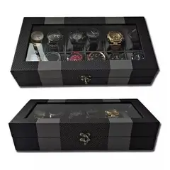 GENERICO - CAJA ORGANIZADORA DE RELOJES x 12