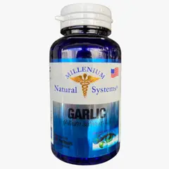 MILLENIUM NATURAL SYSTEM - Garlic 1500 mg x 100 Softgels Natural System