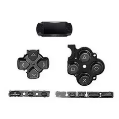 GENERICO - Botones Cruceta Silicona Home Volumen para Sony PSP 2000.