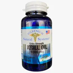 MILLENIUM NATURAL SYSTEM - Krill Oil 1000 mg x 60 Softgels Natural System