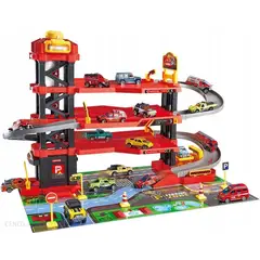 MARKET TOYS - Pista De Carros Garge Play Set 4 Niveles