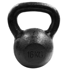 GENERICO - MANCUERNA RUSA 16K NEGRA SPORTFITNESS