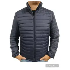 GENERICO - Chaqueta invierno para caballero color azul_.