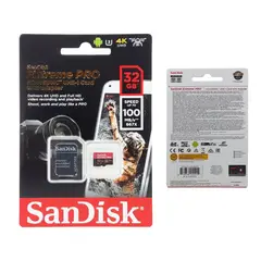 SANDISK - Memoria Extreme Pro MicroSD 32Gb / 100 Mbps