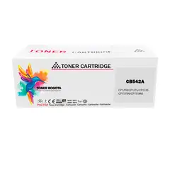GENERICO - Tóner 125A CB542A Yellow genérico para HP CP1215CM1312CP1515NCP1518N