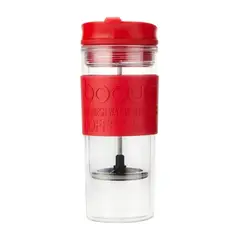 BODUM - Termo Prensa Francesa Viajero Transparente 350ml