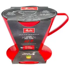 MELITTA - Plástica 4 Soporte Filtro Pour Over Dripper Grande