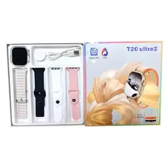 GENERICO - Reloj Inteligente T20 Ultra2 Smartwatch Carga Inalámbrica